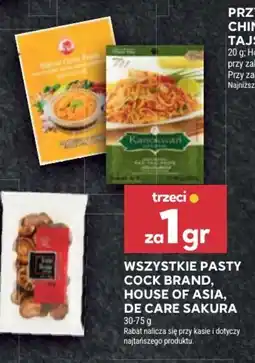 Stokrotka WSZYSTKIE PASTY COCK BRAND, HOUSE OF ASIA, DE CARE SAKURA oferta