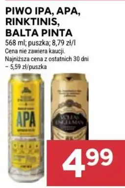 Stokrotka Piwo IPA, APA, Rinktinis, Balta Pinta oferta