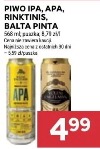 Stokrotka Piwo IPA, APA, Rinktinis, Balta Pinta oferta
