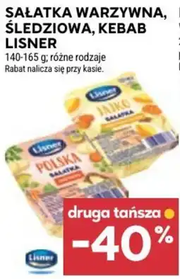 Stokrotka Sałatka Warzywna, Śledziowa, Kebab Lisner oferta