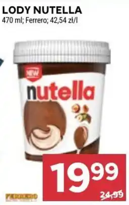 Stokrotka Lody Nutella oferta