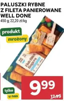 Stokrotka Paluszki Rybne z Fileta Panierowane Well Done oferta