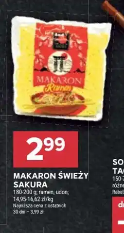 Stokrotka Market Makaron Świeży Sakura oferta