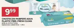 Stokrotka Market Chusteczki Pampers Aqua oferta