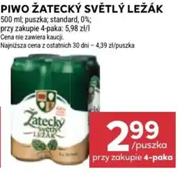 Stokrotka Market Piwo Żatecký Světlý Ležák oferta