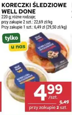 Stokrotka Market Koreczki Śledziowe Well Done oferta
