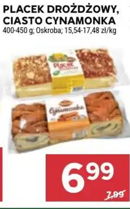 Stokrotka Market Placek Drożdżowy, Ciasto Cynamonka oferta