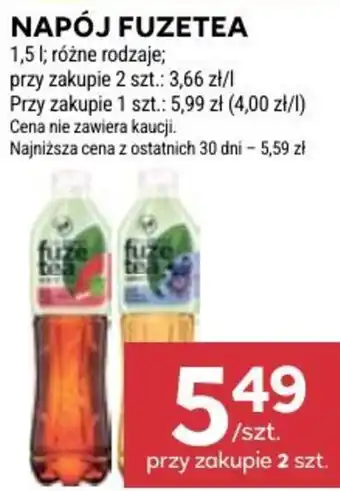 Stokrotka Market NAPÓJ FUZETEA oferta