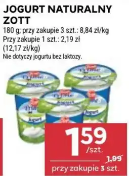 Stokrotka Market Jogurt Naturalny Zott oferta