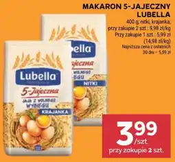 Stokrotka Market Makaron 5-Jajeczny Lubella oferta