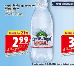 Prim Market Napój lekko gazowany Minerals + ŻYWIEC ZDRÓJ oferta