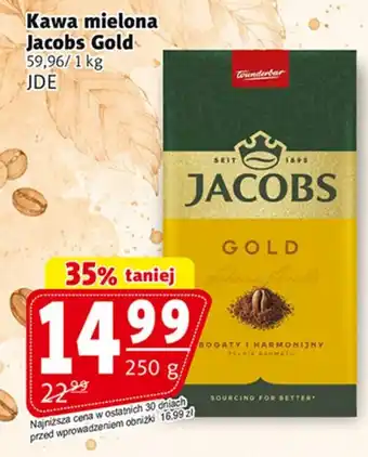 Kawa mielona Jacobs Gold