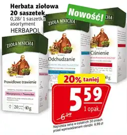 Prim Market Herbata ziołowa Ziola Mnicha oferta