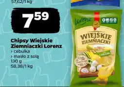 Netto Chipsy Wiejskie Ziemniaczki Lorenz oferta