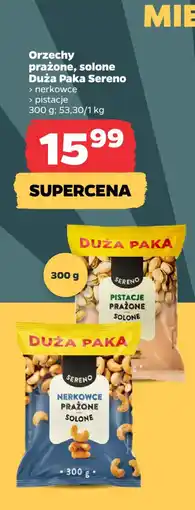 Netto Orzechy prażone, solone Duża Paka Sereno oferta