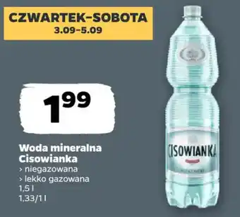 Woda mineralna Cisowianka