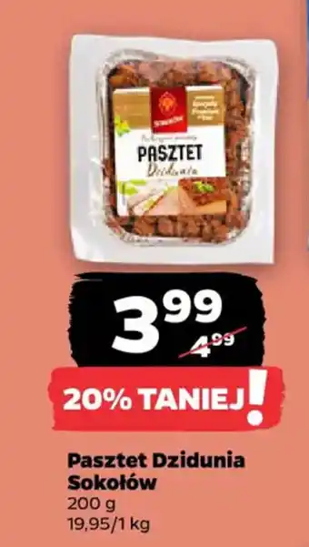 Netto Pasztet Dzidunia Sokołów oferta