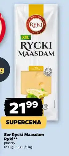Netto Ser Rycki Maasdam Ryki oferta