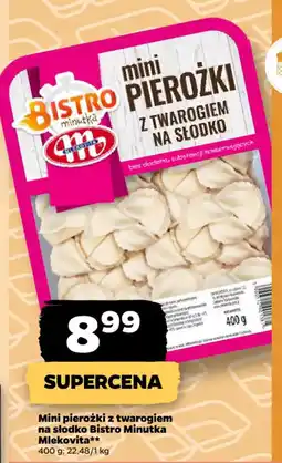 Netto Mini pierożki z twarogiem na słodko Bistro Minutka Mlekovita oferta