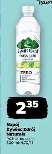 Netto Napój Żywiciel Zdrój Naturals oferta