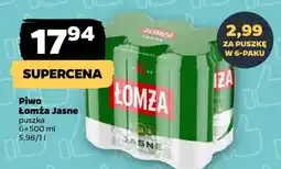 Netto Piwo Łomża Jasne oferta