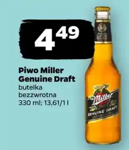 Netto Piwo Miller Genuine Draft oferta