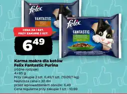 Netto Karma mokra dla kotów Felix Fantastic Purina oferta