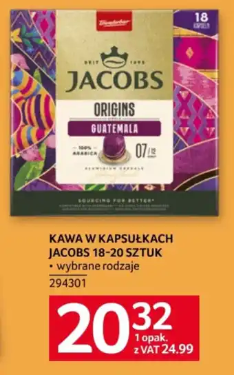 Kawa w kapsułkach Jacobs