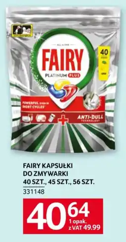 Selgros Fairy Kapsułki do Zmywarki oferta
