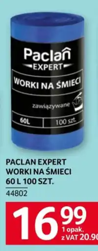 Selgros Paclan Expert Worki na śmieci oferta