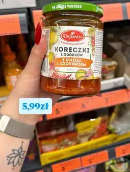 Biedronka Urbanek Koreczki z ogórków z chilli i czosnkiem oferta