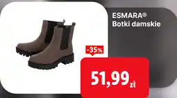 Lidl Botki damskie ESMARA oferta