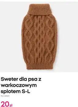 Pepco Sweter dla psa z warkoczowym splotem S-L oferta