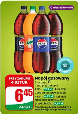 Dino Napój gazowany Pepsi / Mirinda oferta