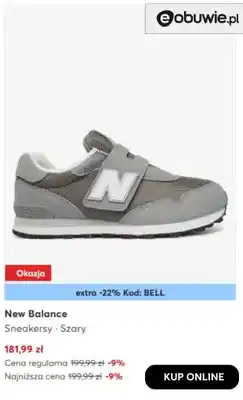 eobuwie Sneakersy New Balance oferta