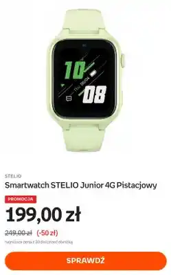 Empik Smartwatch Stelio Junior 4 g pistacjowy oferta