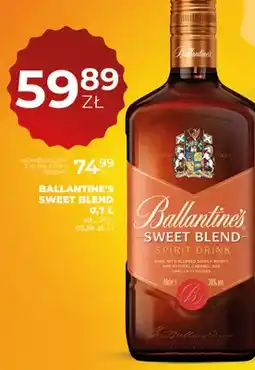 Duży Ben Napój spirytusowy Ballantine's Sweet Blend oferta