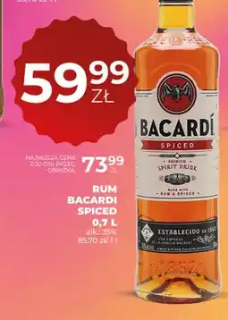 Duży Ben Rum Bacardi Spiced oferta