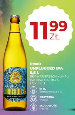 Duży Ben Piwo bezalkoholowe Unplugged IPA Browar Trzech Kumpli oferta