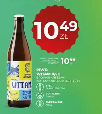 Piwo Witam Artezan