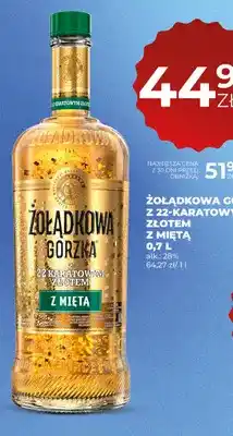 Duży Ben Żołądkowa Gorzka z 22-karatowym złotem z miętą oferta