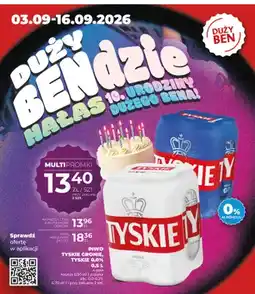Duży Ben Piwo Tyskie Gronie 4-pak oferta