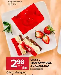 Stokrotka Ciasto truskawkowe z galaretką Bizon oferta