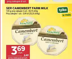 Stokrotka Ser camembert Farm Milk oferta