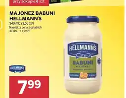 Stokrotka Majonez Babuni Hellmann's oferta