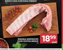 Stokrotka Żeberka wieprzowe paski ekstra mięsne oferta