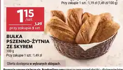 Stokrotka Bułka pszenno-żytnia ze skyrem oferta
