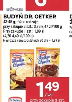 Stokrotka Budyń Dr. Oetker oferta