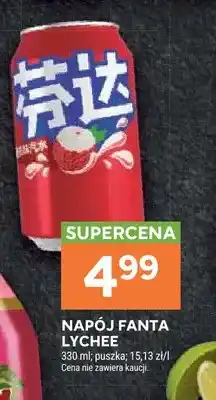 Stokrotka Napój gazowany Fanta Lychee oferta