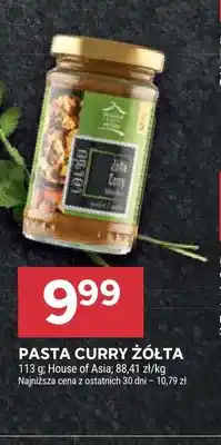 Stokrotka Pasta curry żółta House of Asia oferta